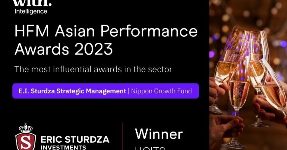 Nippon Growth Fund wins HFM’s UCITS award in Asia Insights Eric Sturdza Investments